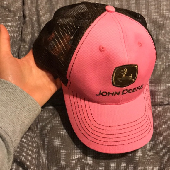John Deere Accessories - Ladies pink John Deere hat John Deere Accessories - Ladies pink John Deere hat